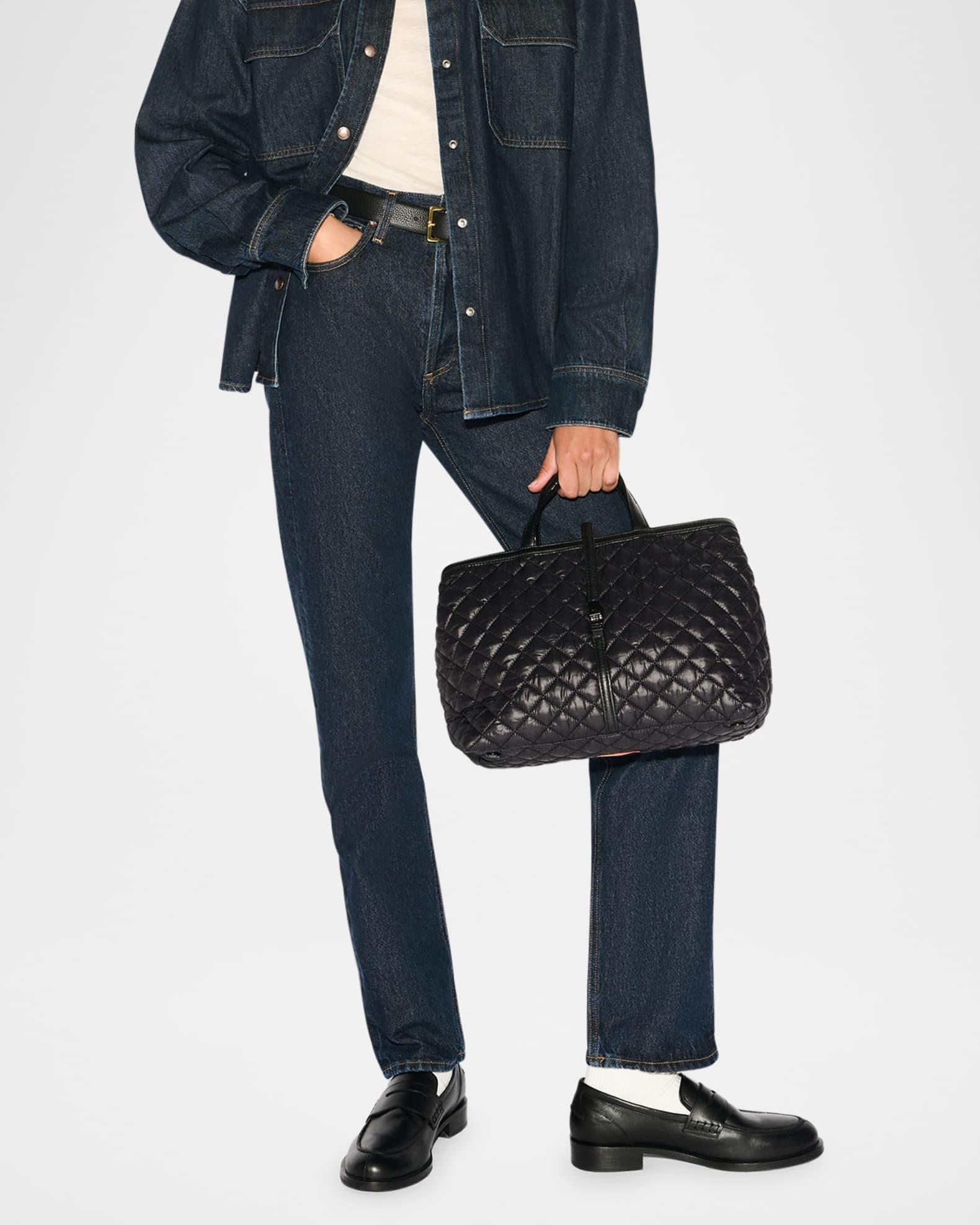 Astor Medium Quilted Top-Handle Bag Product Image