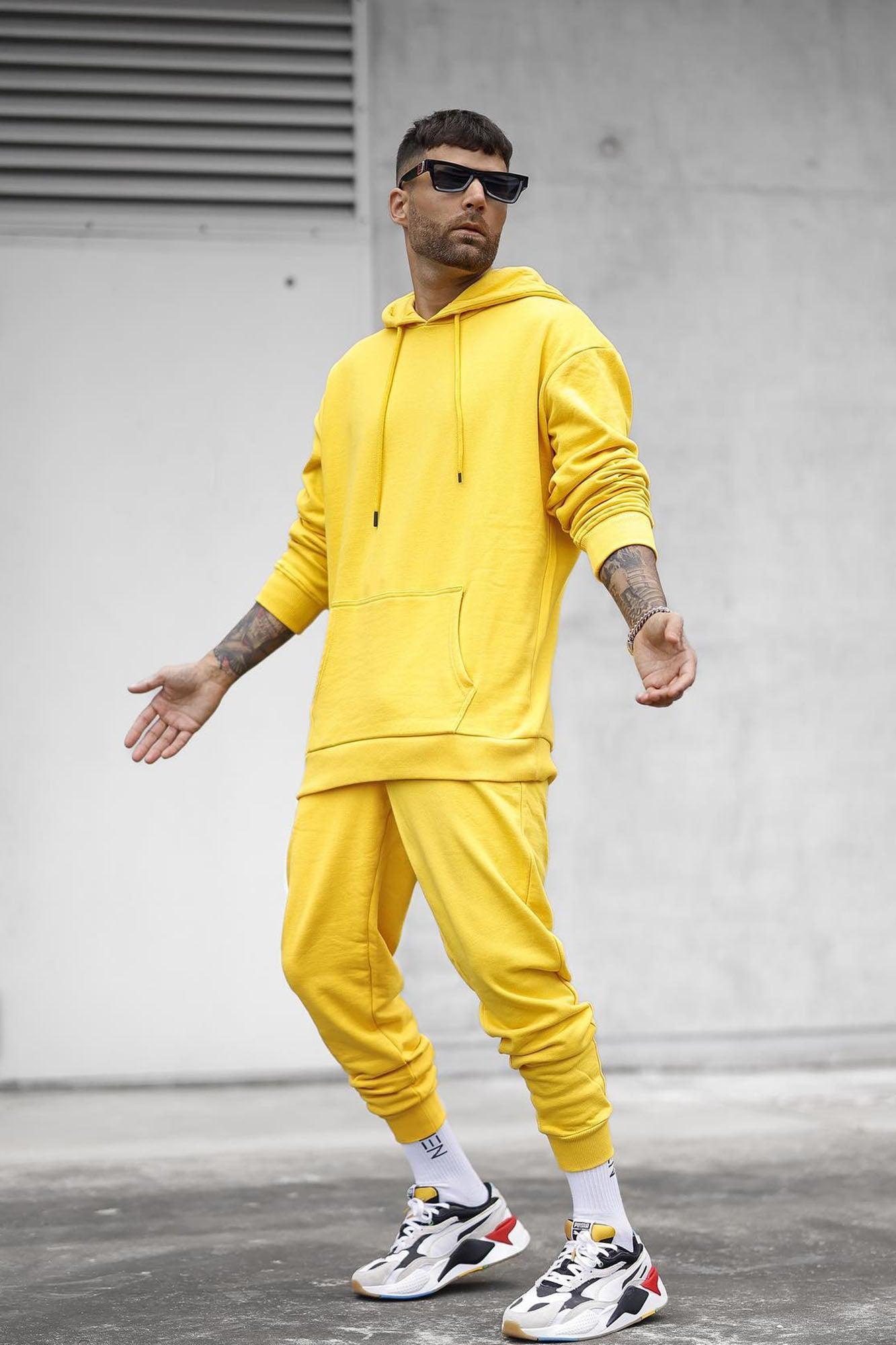 Tyson Hoodie - Yellow Product Image
