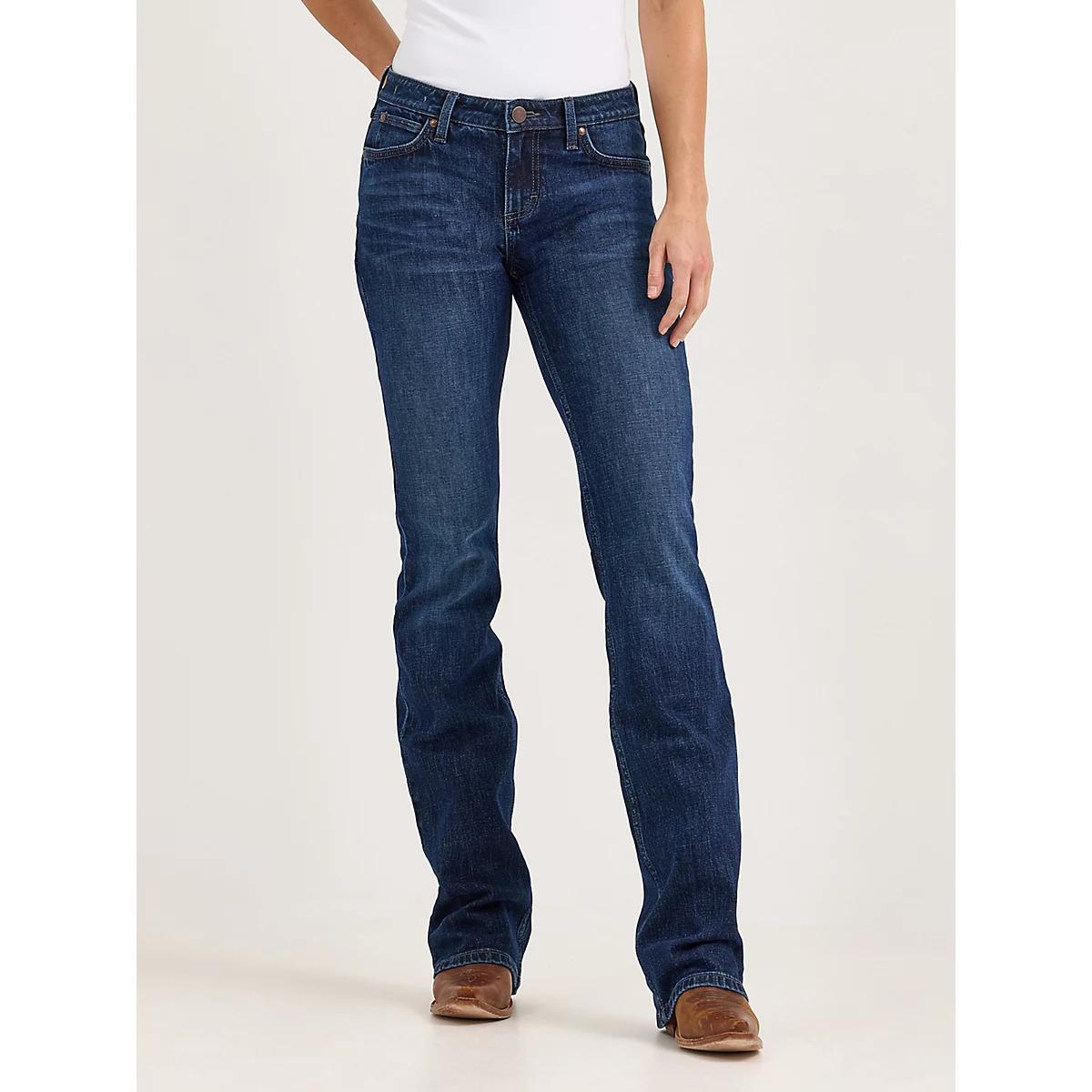 Women's Wrangler Retro® Mae Mid Rise Bootcut Jean in Amelia Product Image