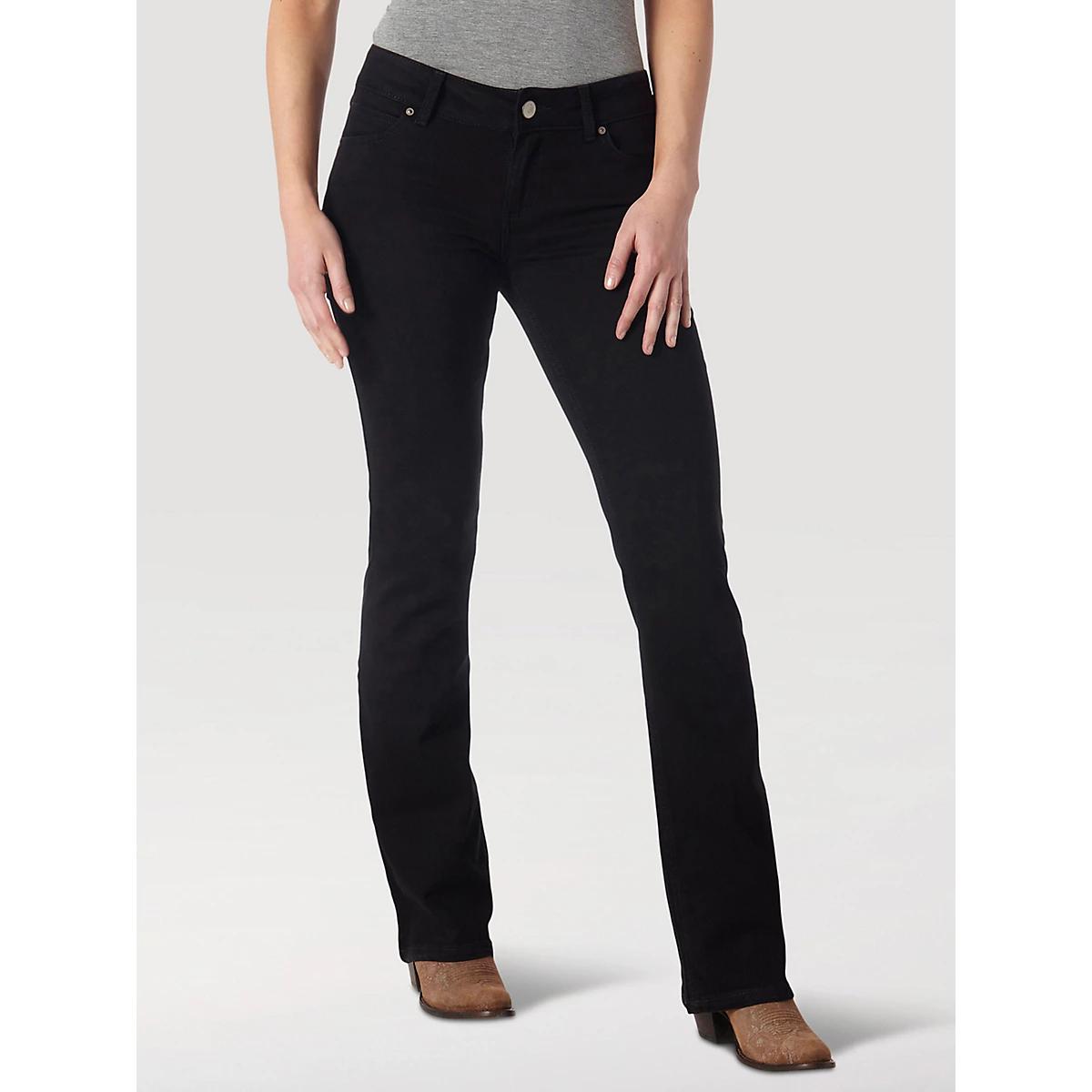 Women's Essential Mid-Rise Bootcut Jean Product Image