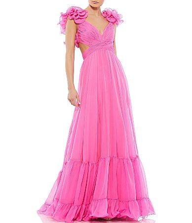 Womens Ieena Cutout Chiffon Gown Product Image