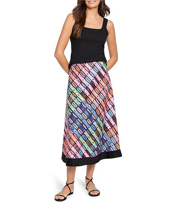 NIC + ZOE Bubble Knit Square Neck Sleeveless Tank Product Image