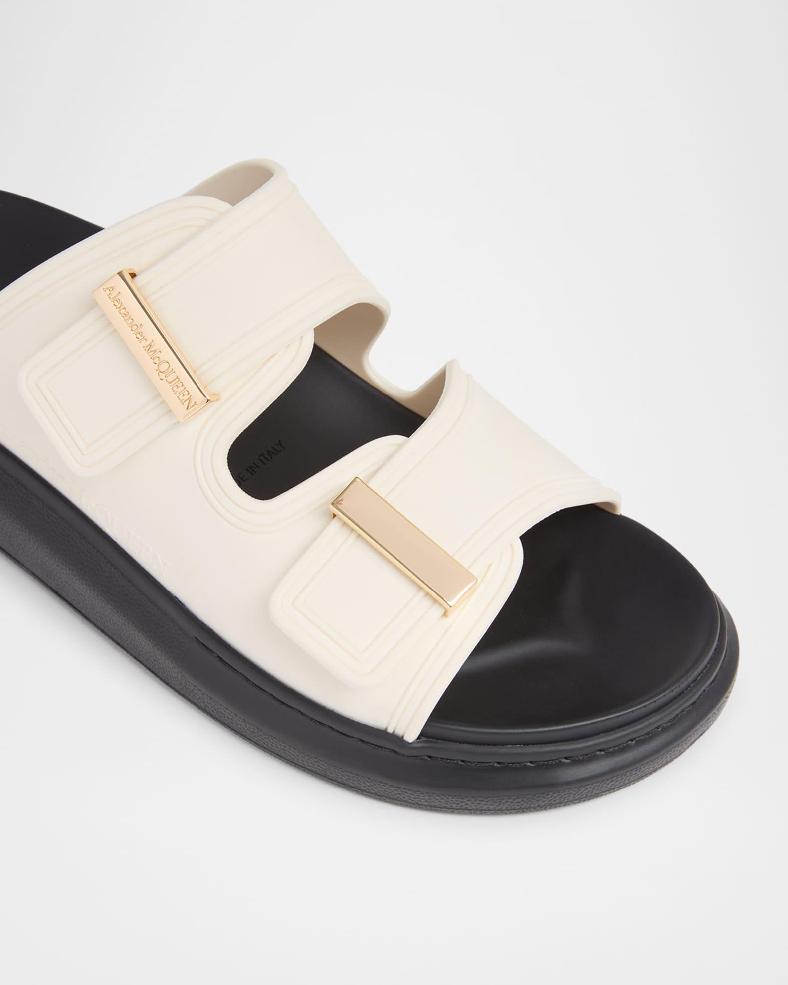 Double Band Slide Sandals Product Image