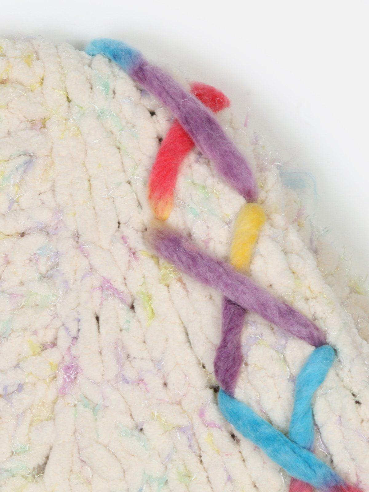 Aelfric Eden Colorful Webbing V-Neck Cardigan Female Product Image