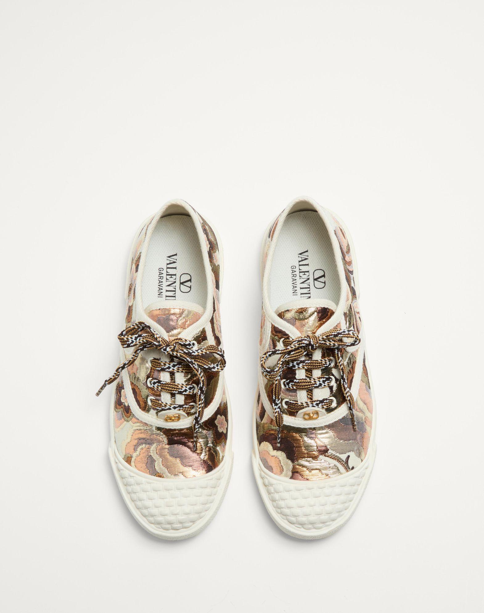 Bay By Bay Sneakers In Jacquard Apres L'Hiver Fabric Product Image