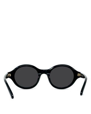 Slim Round Sunglasses, 48mm Product Image