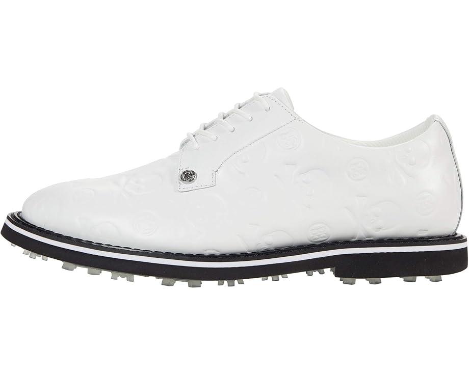 Gallivanter Debossed Skull & Ts Leather Golf Shoes Product Image