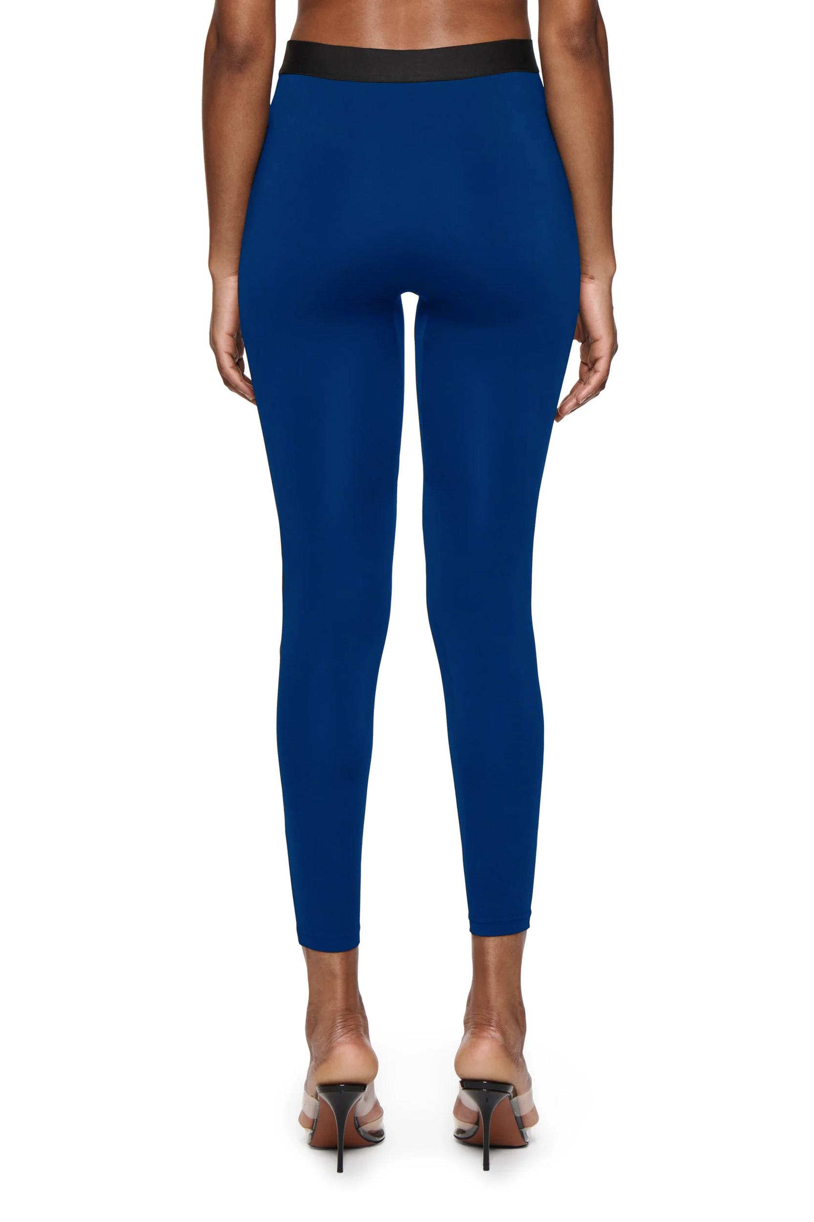 Nylon Knit Leggings Female Product Image