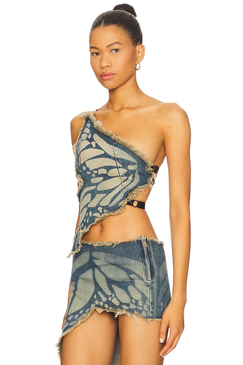 Butterfly Top 1XBLUE Product Image