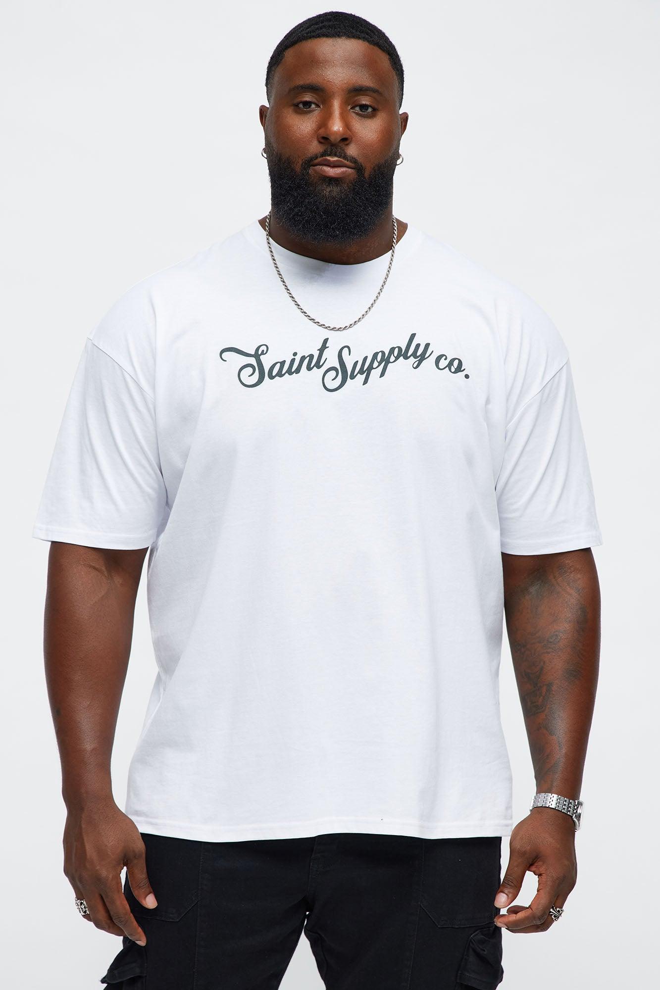 Saint Supply Co. Short Sleeve Tee - White Male Product Image