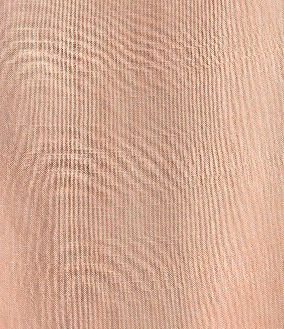 Cloth & Stone Shirred Fray Tie Neck Sleeveless Top Product Image