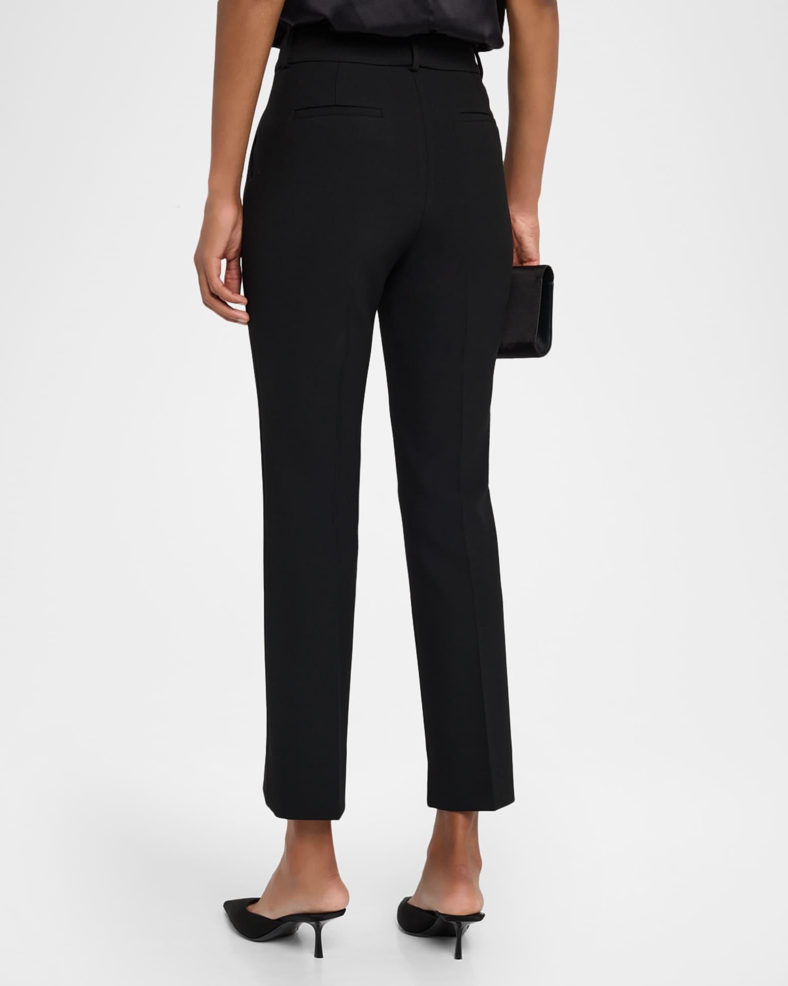Cropped Slim-Fit Pants Product Image
