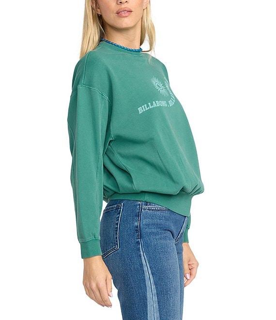 Billabong Time For Kendal Long Sleeve Brushed Fleece Sweatshirt Product Image