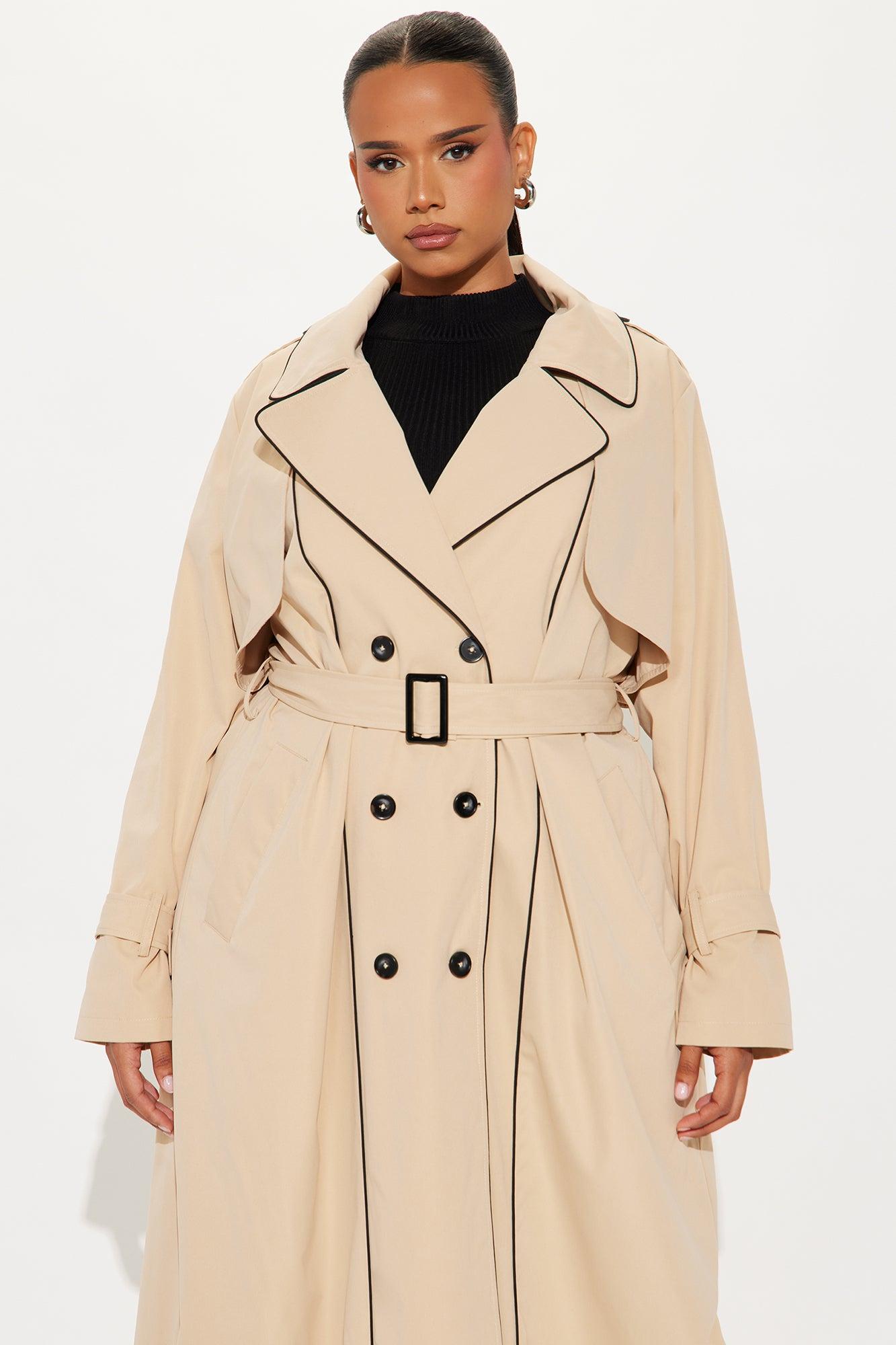 Always Classic Belted Trench - Khaki Female Product Image