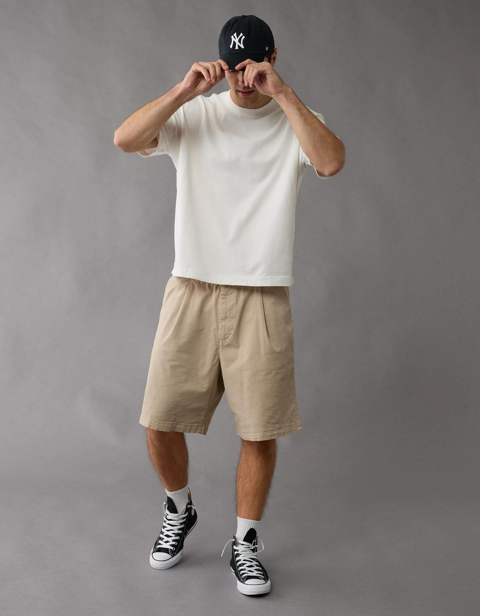 AE Boxy Sueded Jersey T-Shirt Product Image