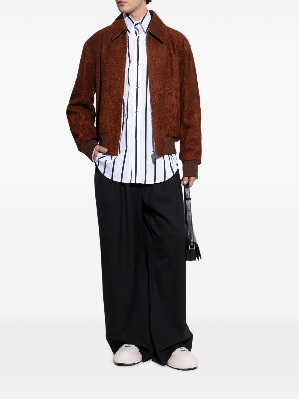 Skull striped shirt Product Image