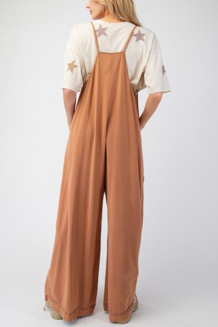 Mineral Washed Jumpsuit Product Image