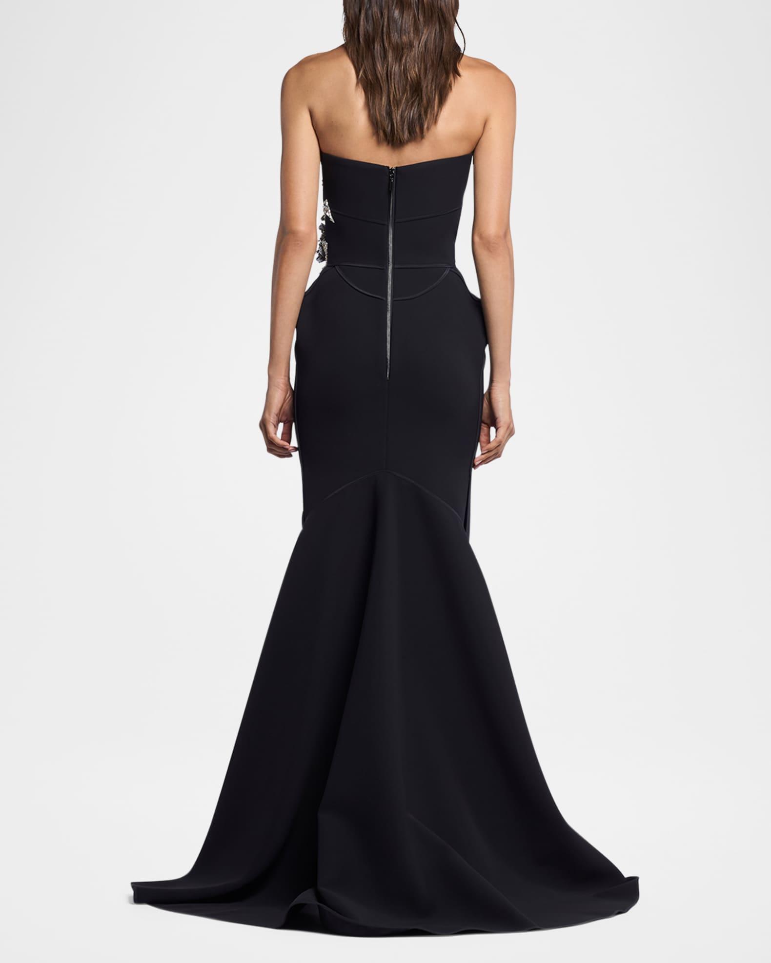 Residence Strapless Embellished Gown Product Image