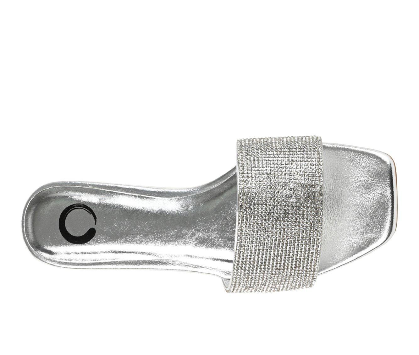 Women's Journee Collection Grayce Special Occasion Slide Sandals Product Image