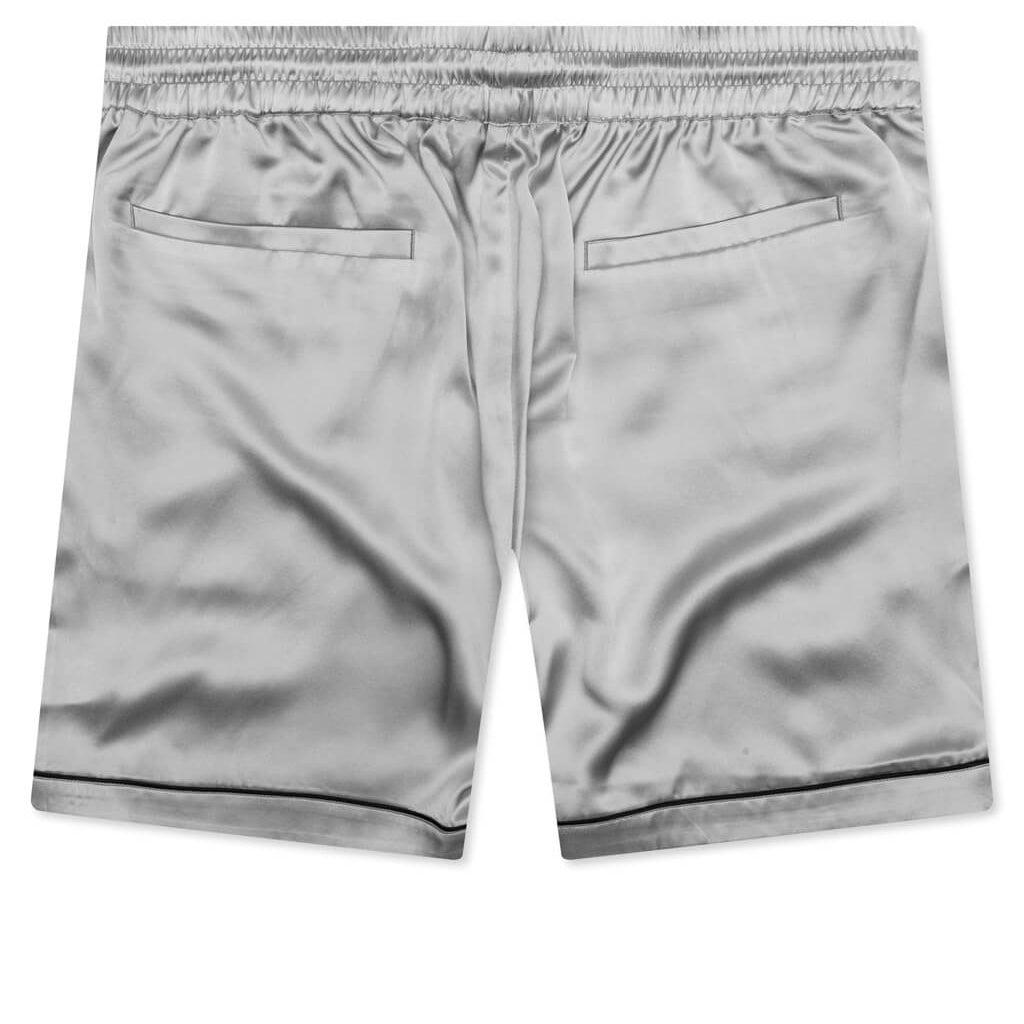 Jean Silk Short - Silver Male Product Image