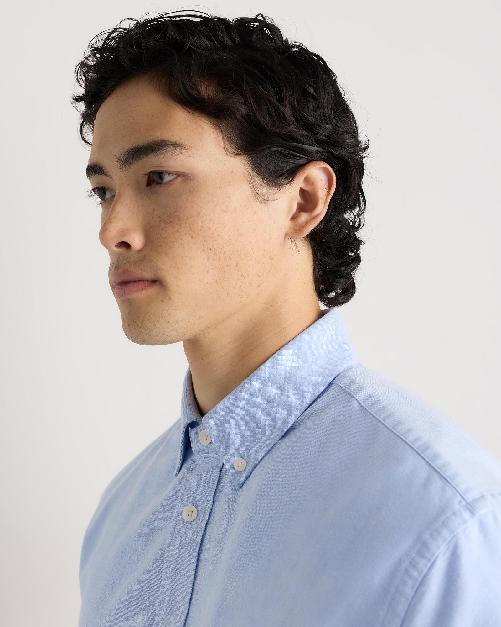 Quince | Men's Short Sleeve Oxford Shirt Organic Cotton Product Image