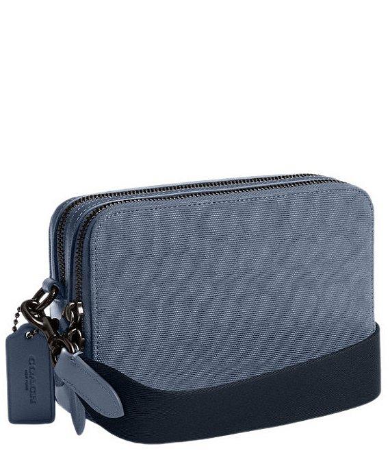 COACH Charter Signature Jacquard/Refined Calfskin Leather Crossbody Bag Product Image