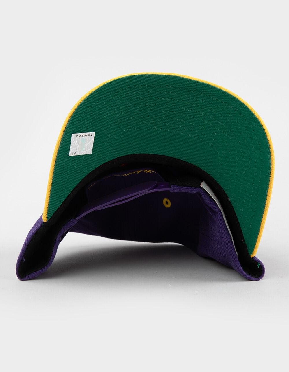 MITCHELL & NESS Los Angeles Lakers Tail Sweep 2.0 Pro Snapback Hat - PURPLE Product Image