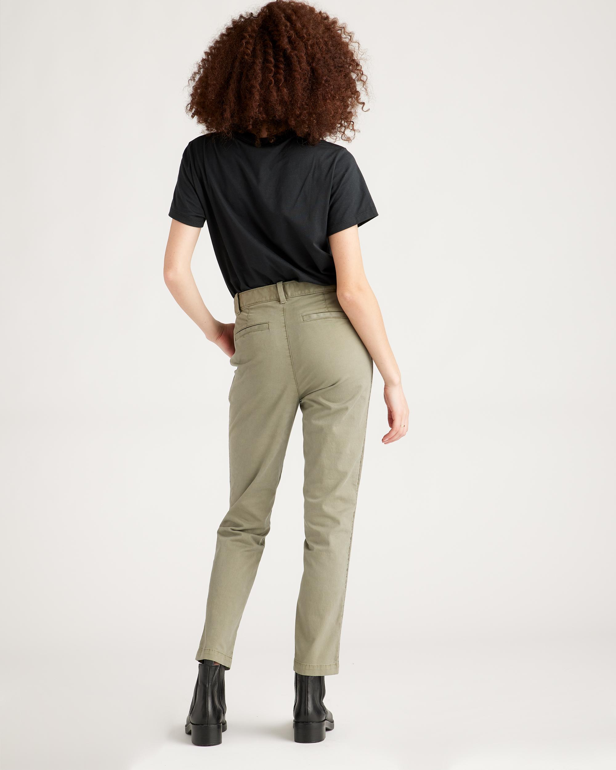 Quince | Women's Stretch Cotton Twill Girlfriend Chino Pants Product Image