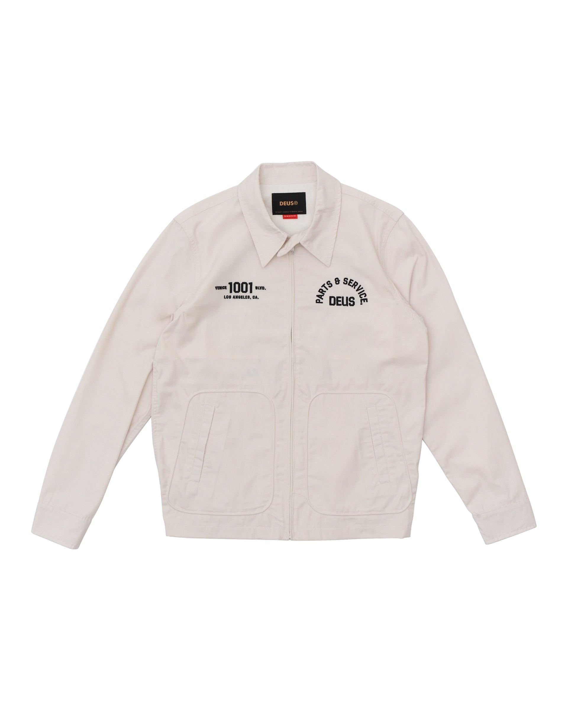 Teller Drizzler Jacket - Vintage White Product Image