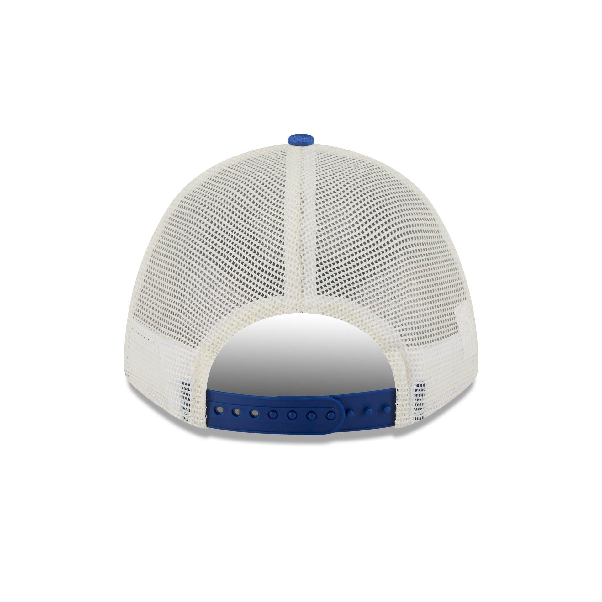 Chicago Cubs Chrome Arch 9FORTY M-Crown A-Frame Trucker Hat Male Product Image