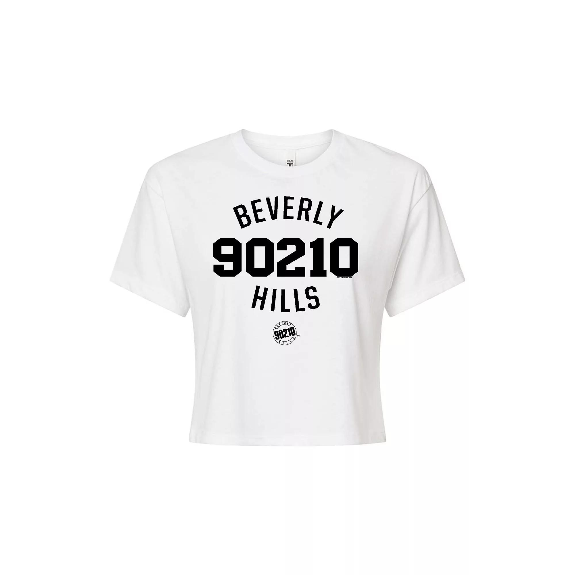 Juniors' Beverly Hills 90210 Cropped Tee, Girl's,  Product Image