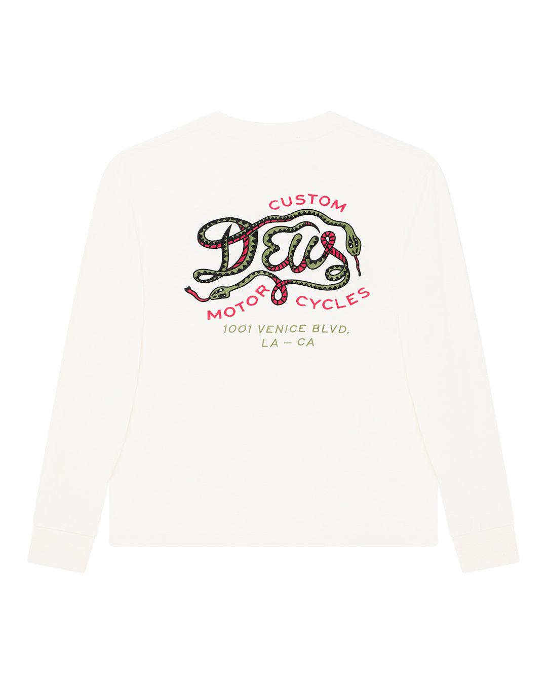 Danger Noodle Ls Tee - Dirty White Product Image