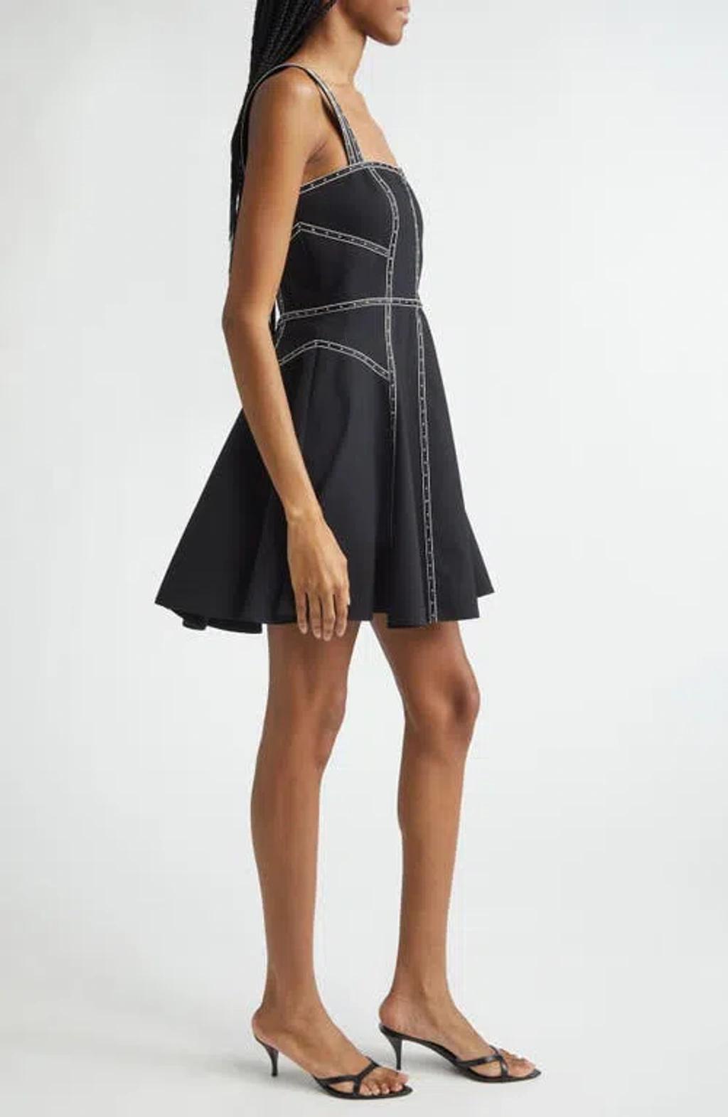 CINQ À SEPT Cinq A Sept Jelena Ribbon Embellished Dress In Multi Product Image