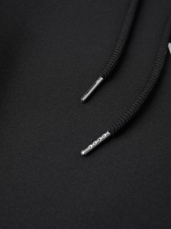 Men's Gothic Skull Print Oversized Hoodie Product Image