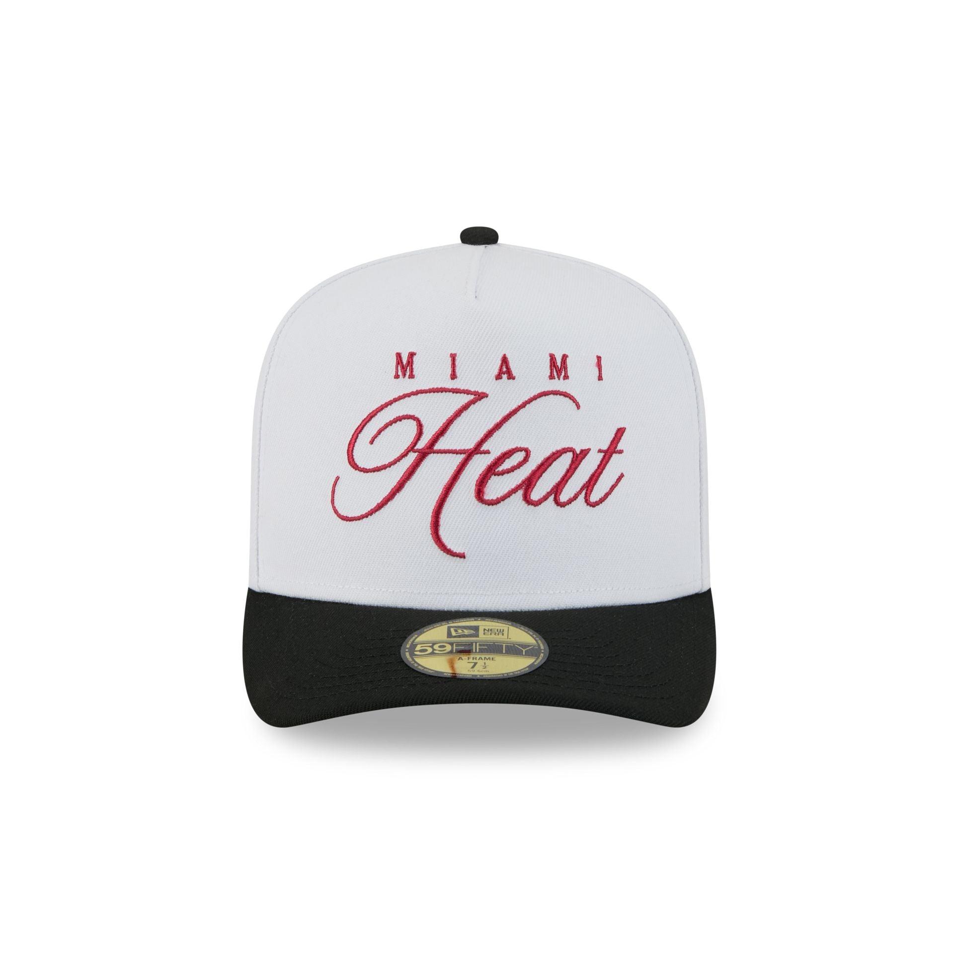 Miami Heat 2025 Draft 59FIFTY A-Frame Fitted Hat Male Product Image