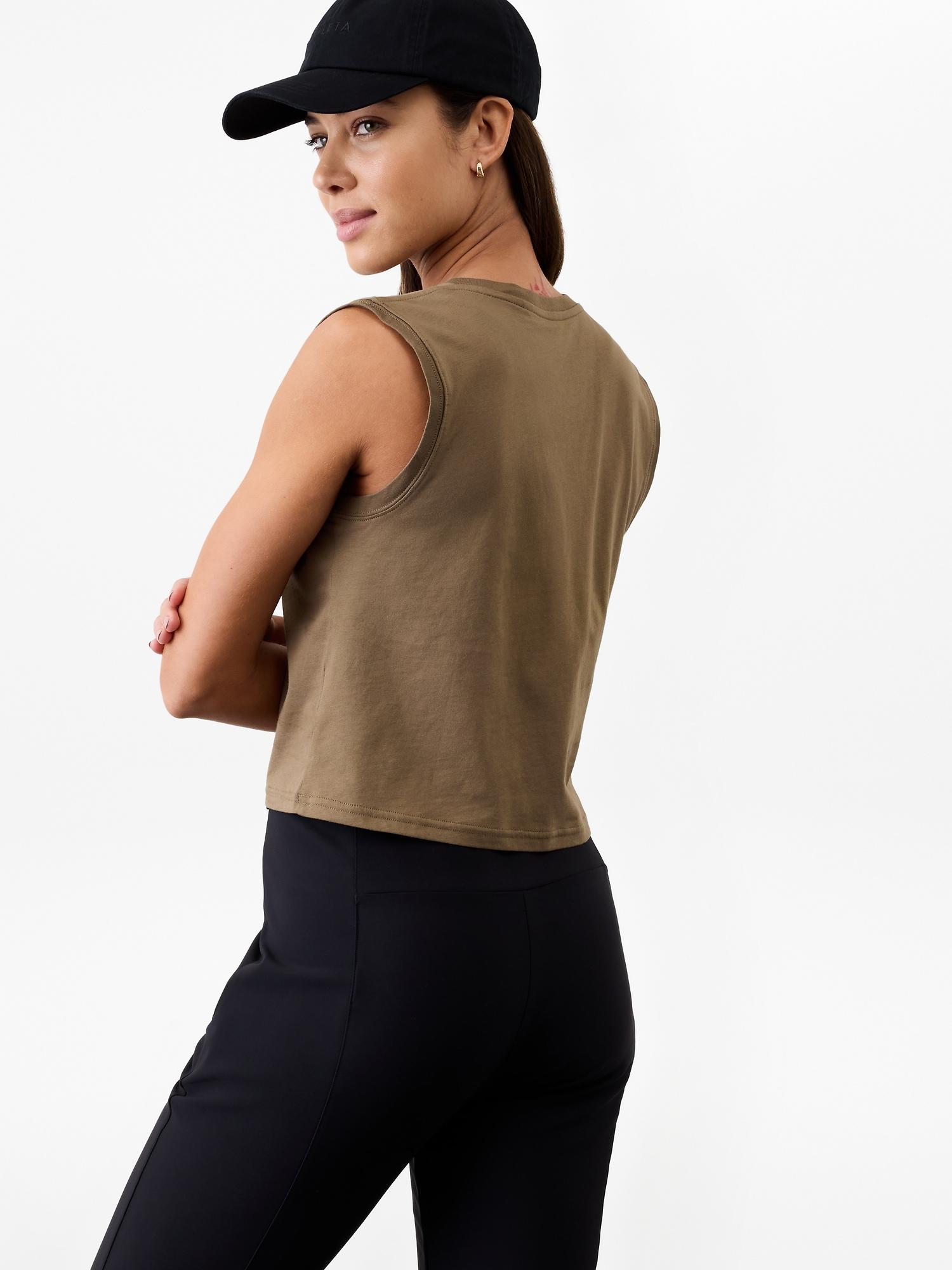 True Cotton Crop Tank Product Image