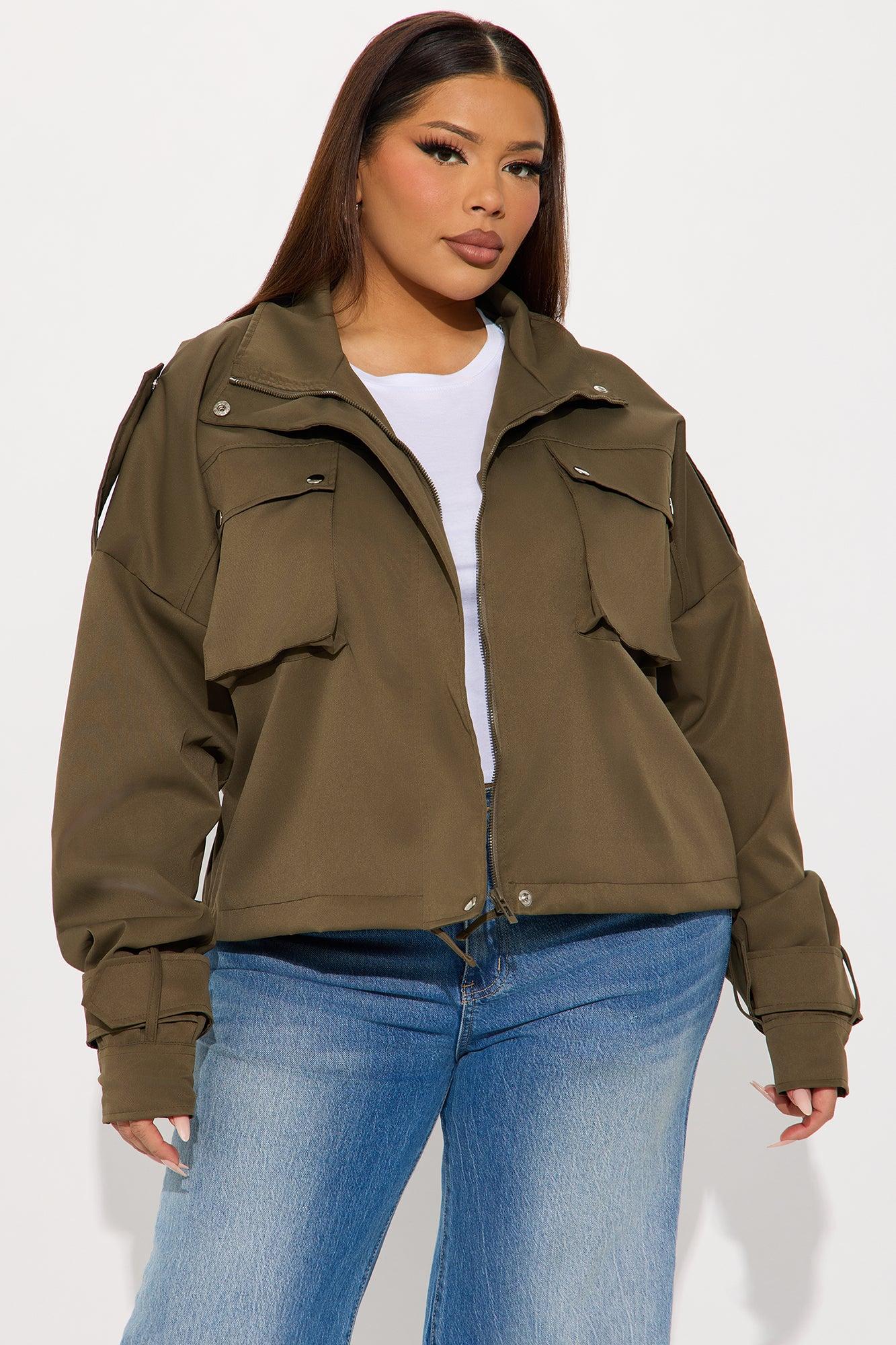 Kimberly Utility Jacket - Olive Product Image