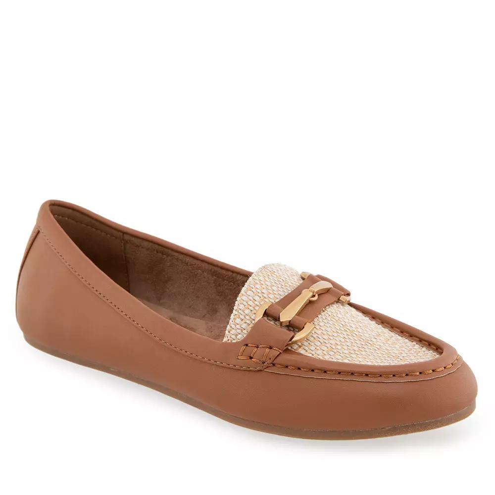 A2 by Aerosoles Day Drive Women's Moccasin Flats, Size: 7.5, Natural Raffia Product Image