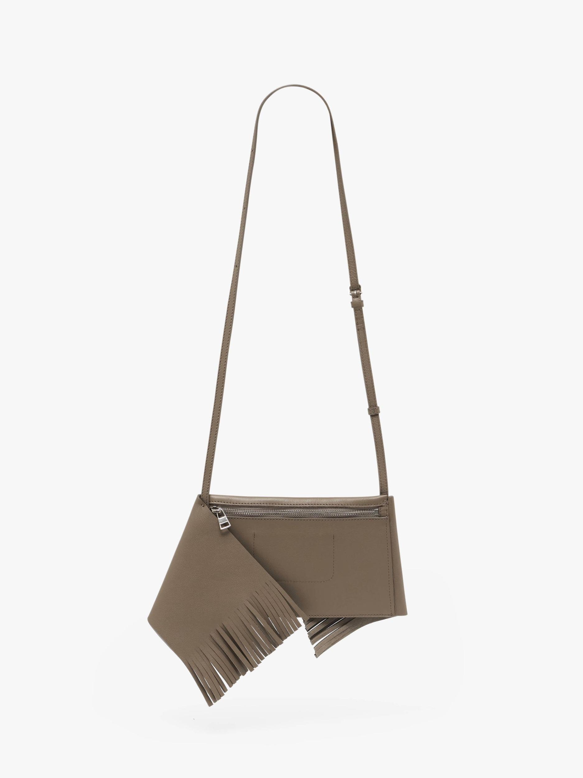 MINI SCARF BAG - SUEDE SHOULDER BAG Product Image