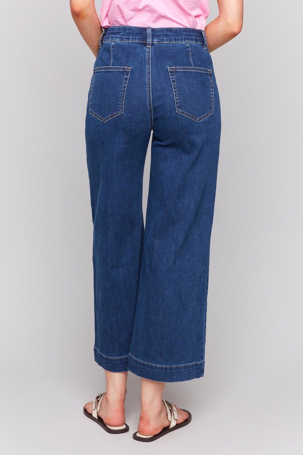 Indigo Flare Jeans Product Image