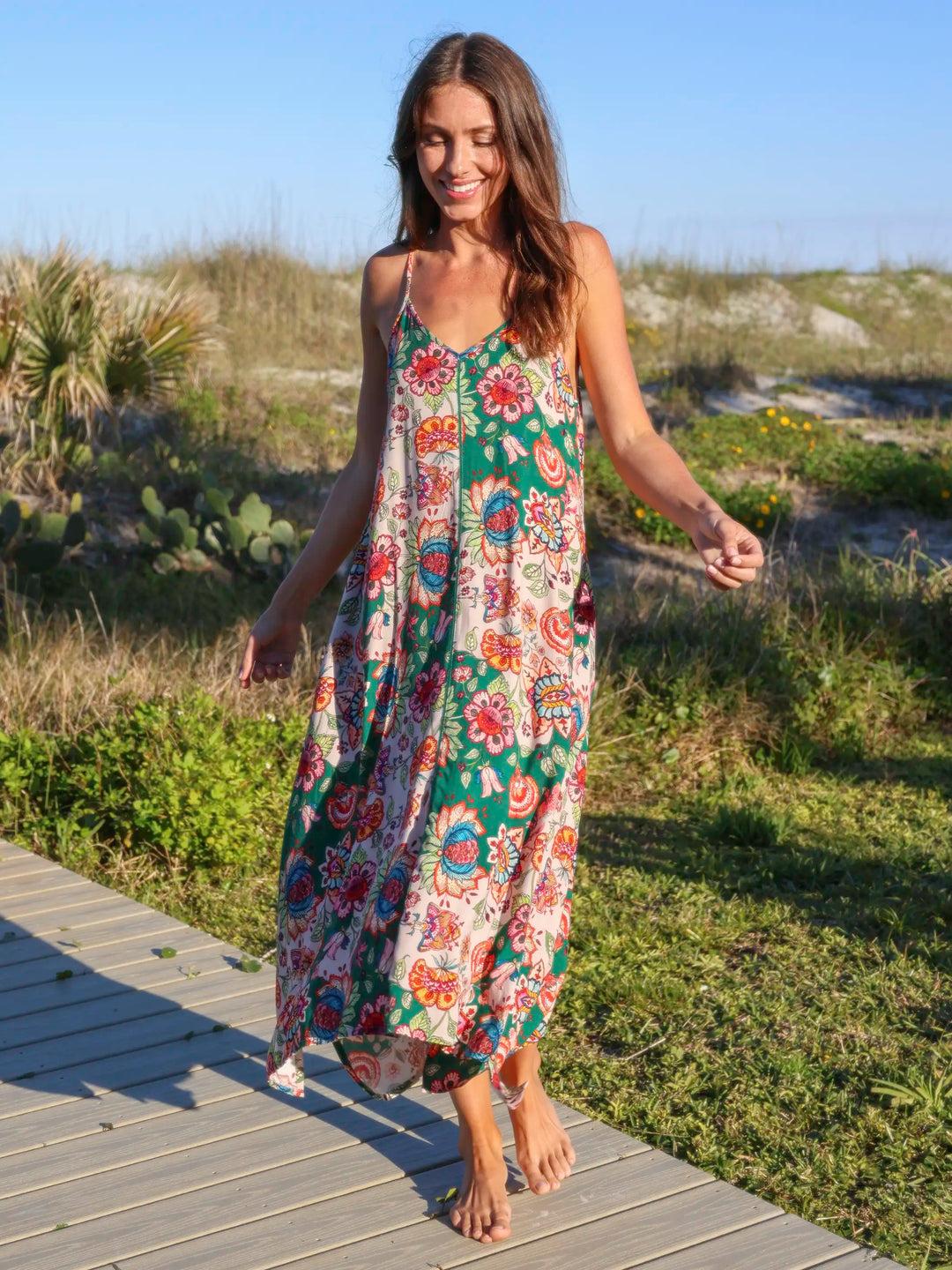 Katrina Midi Slip Dress Product Image