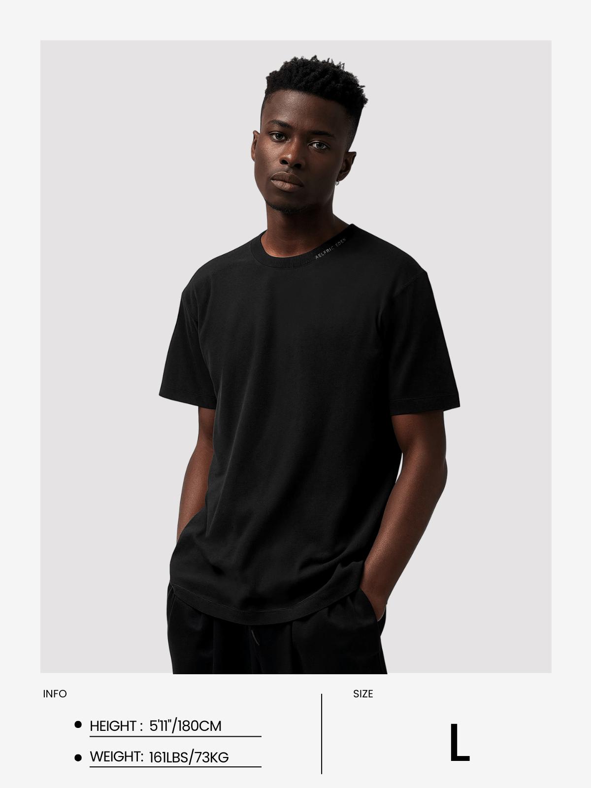 Aelfric Eden Essential Cotton Drop Shoulder Tee Product Image