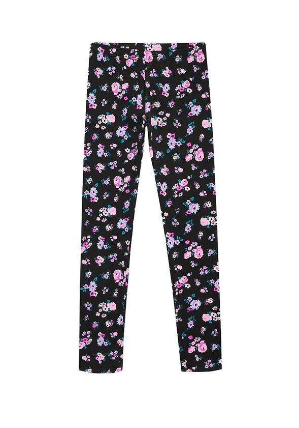 JustFab Margaux Platform Loafer Pump Womens Black/ White Size 8.5 Product Image