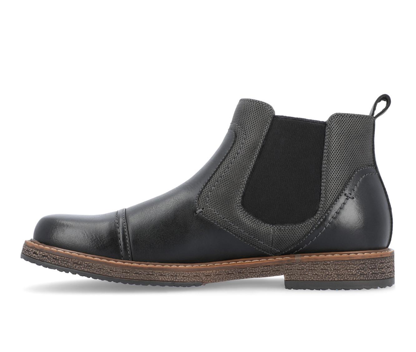 Men's Vance Co. Lancaster Wide Chelsea Dress Boots Product Image