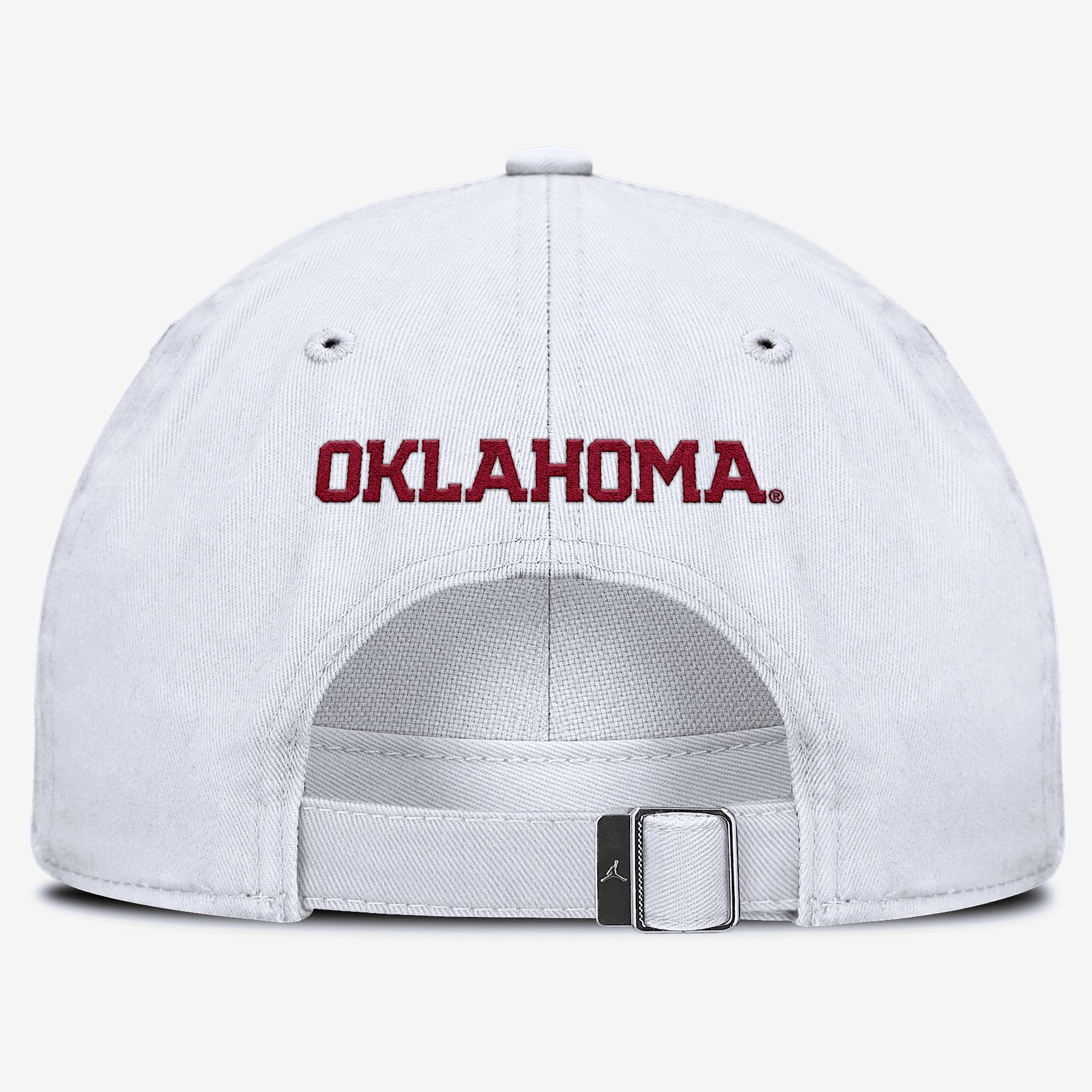 Nike Men's Oklahoma Sooners Primetime Club Jordan Brand College Adjustable Hat Product Image