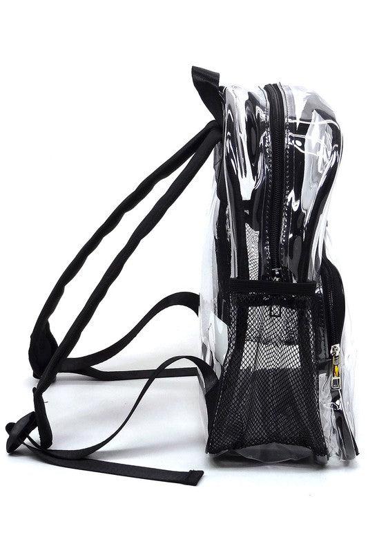 See Thru Clear Bag Backpack School Bag Product Image