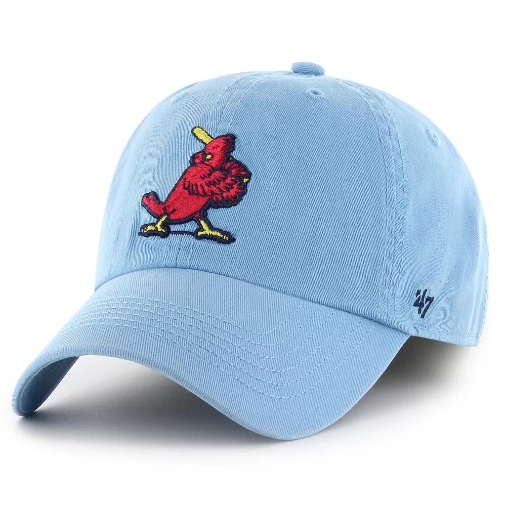 Men's '47 Light Blue St. Louis Cardinals Cooperstown Collection Franchise Fitted Hat,  Product Image