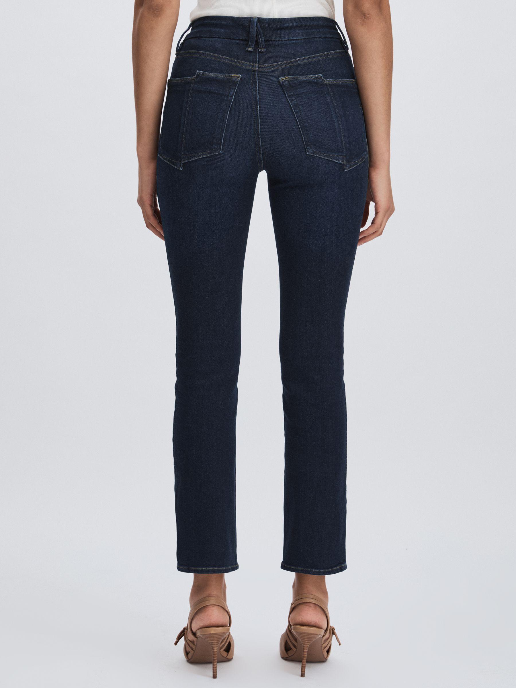 Good American Straight-Leg Jeans in Indigo Product Image