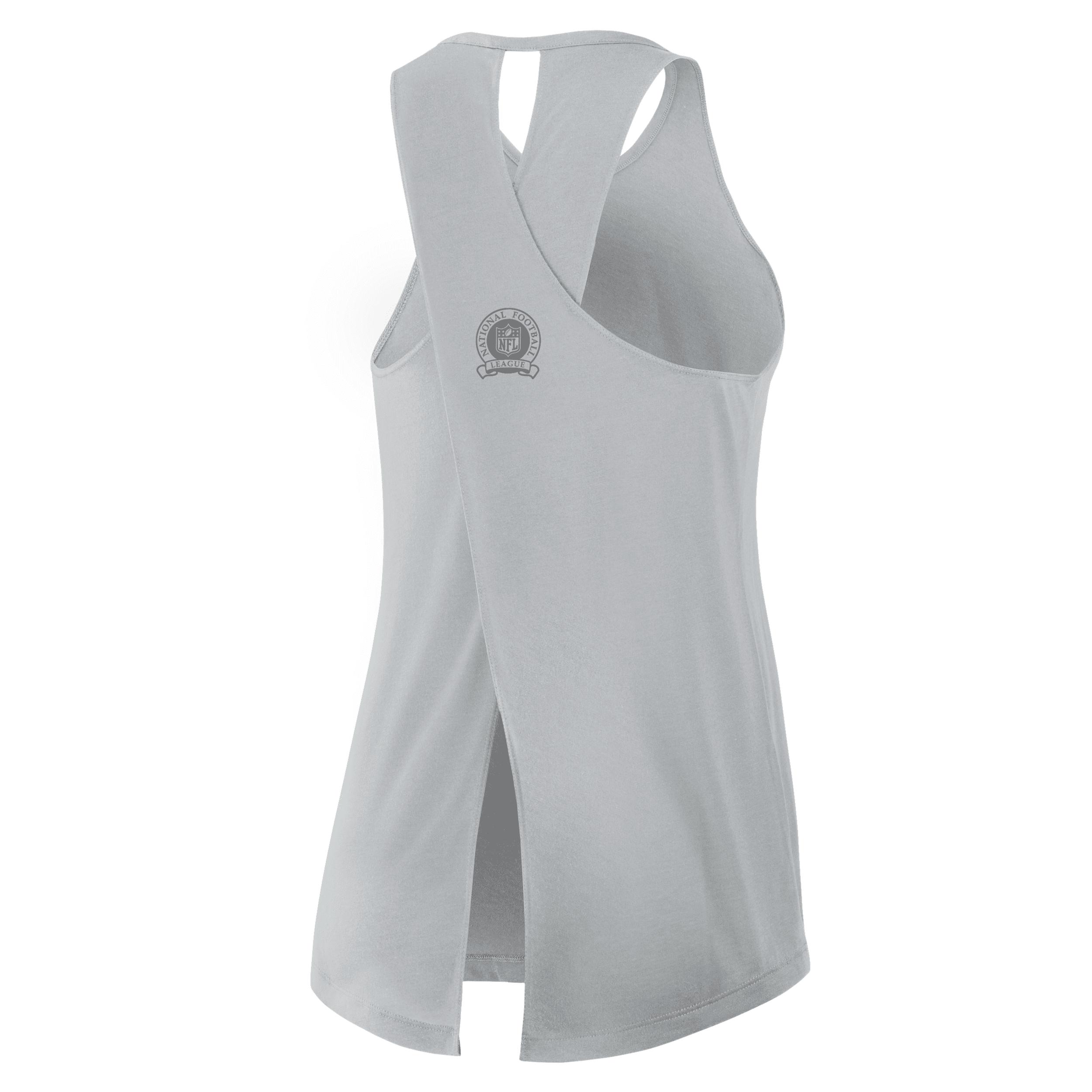 Detroit Lions Established Nike Womens Dri-FIT NFL Tank Top | 01D50AN9J-2JF Product Image