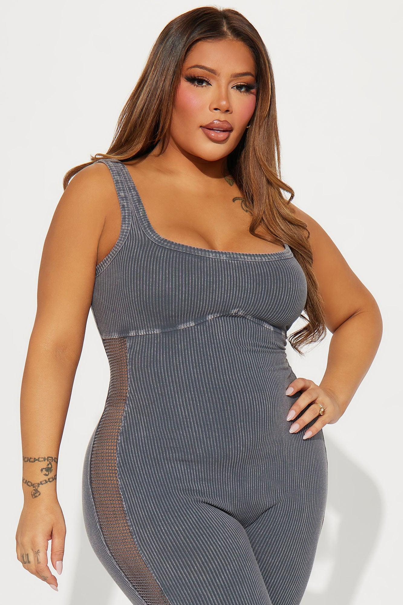 Lounge About Jumpsuit - Charcoal Product Image